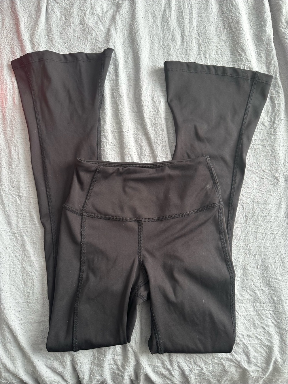 Tiger Friday Black Flare Leggings